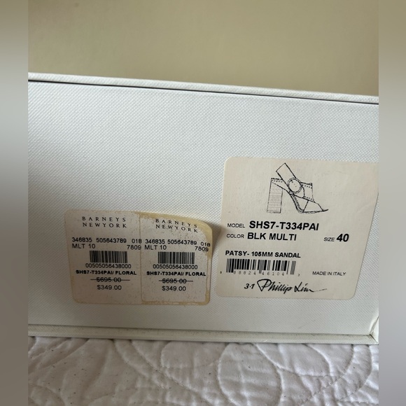 3.1 Phillip Lim Floral Patsy Studded Sandals - Picture 6 of 10